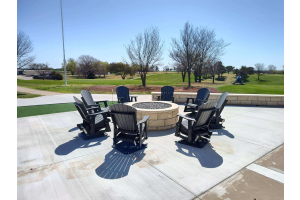 A Community Effort: New Patio & Firepit Project Brings Golfers Together