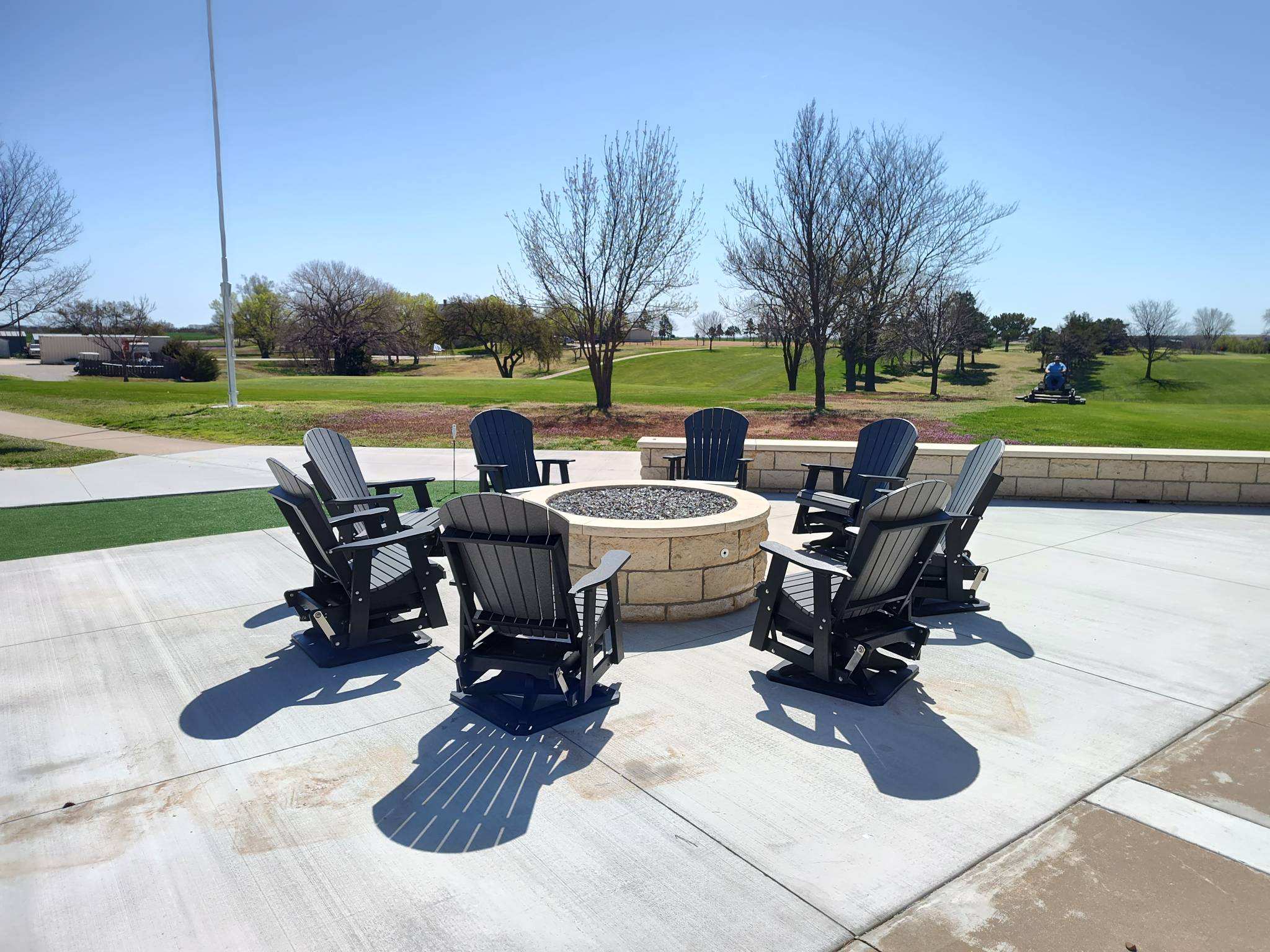 A Community Effort: New Patio & Firepit Project Brings Golfers Together